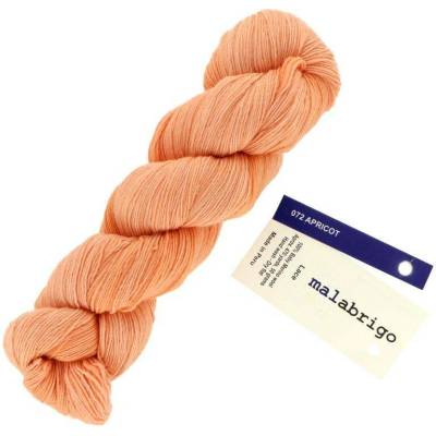 Malabrigo Lace 072 Apricot lososova