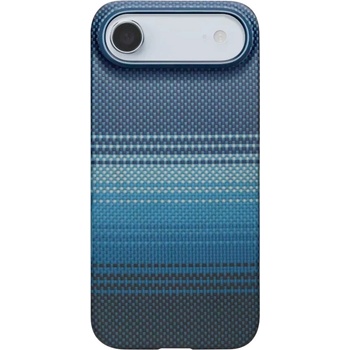 PITAKA Кевларен кейс с MagSafe за iPhone 17 Air - Pitaka PitaTap MagEZ 7 Ultra Slim Case Aramid Fiber (тъмносин) (KI1703M)