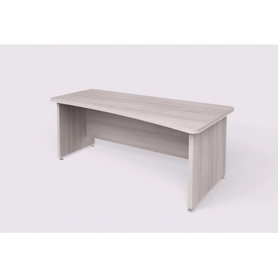 Lenza Pracovný stôl Wels zúžený vľavo 200x76,2x100/78cm agát svetlý