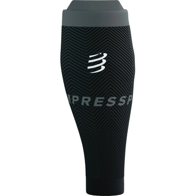Compressport Компресионни чорапи Compressport R2 Oxygen Leg warmers - Black / Steel Grey - размер T3 (201-8987-0113)