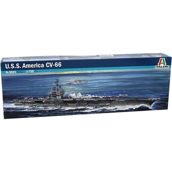 Image 1 of Italeri Самолетоносач USS America CV-66 (5521)