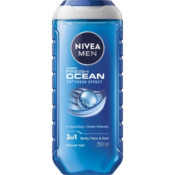 Nivea Men Fresh Ocean sprchový gél 250 ml