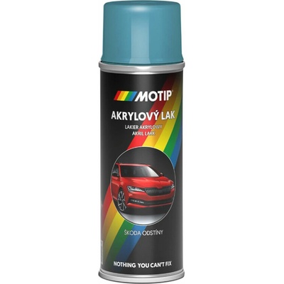 Akrylový autolak Škoda - modrá blankytná - 200ml