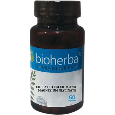 Bioherba Chelated Calcium And Magnesium Glycinate 133 mg [60 капсули]