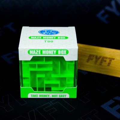 Other cube Pokladnička bludisko Zelená