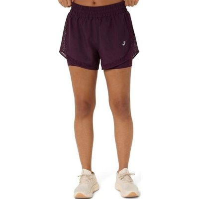Asics Nagino Run 2-N-1 Short W 2012D491500 dark aubergine