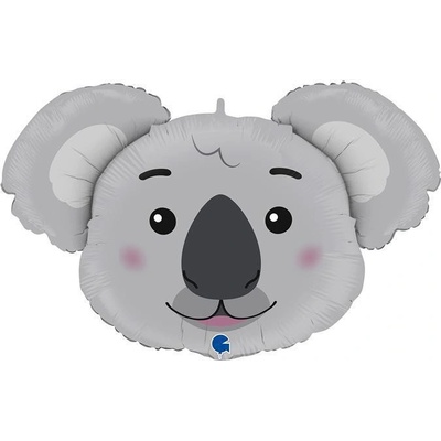 Qualatex Fóliový balónik Koala hlava 37" 94 cm