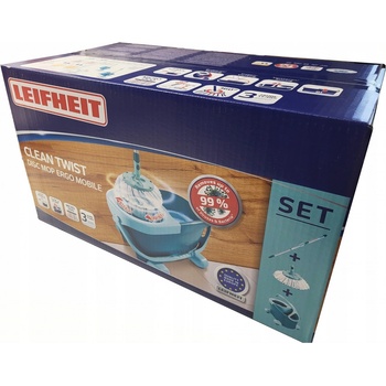 Leifheit Evo Set Clean Twist Disc Mop Mobile 52102
