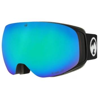 MowMow Маска за ски и сноуборд MowMow Gravity M/L с черна рамка и зелена X-celLens плака (MMG-M1)
