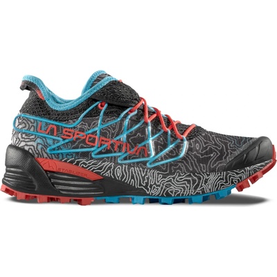 La Sportiva Дамски маратонки La Sportiva Women's Mutant Trail running shoes - Black / Malibu Blue - размер 37 (EU) (123-1086-0213)