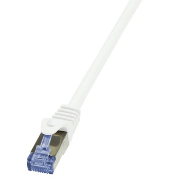 LogiLink Кабел S/FTP LOGILINK Cat6a, LSZH, Мед, 15 м, Бял, AWG26, Двойно екраниран CQ3101S (CQ3101S) (CQ3101S)