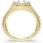 Swarovski пръстен дамски позлатен модел с циркон UNA (5762627)