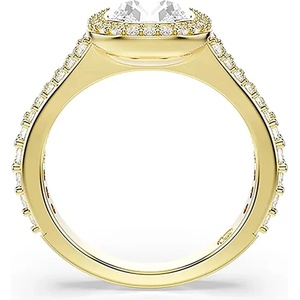 Swarovski пръстен дамски позлатен модел с циркон UNA (5762627)