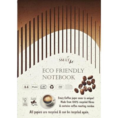 SMLT Art Sešit ECO Coffee paper A4 - 48 listů