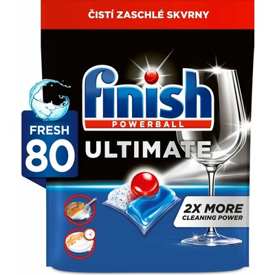 Finish Ultimate All in1 kapsle do myčky Fresh 80 ks
