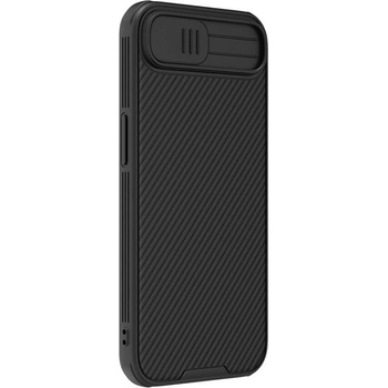 Nillkin Magsafe Калъф с Плъзгач за Камера за iPhone 16e, Nillkin CamShield Pro Mag Case, Черен (6902048296046)