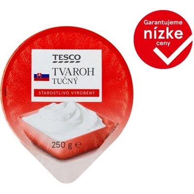 Tesco Tvaroh tučný 250 g