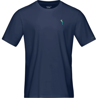 Norrøna Мъжка тениска Norrøna /29 Cotton Activity Embroidery T-shirt - Indigo Night (216-2552-0212)