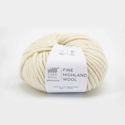 Fine Highland Wool Fine Highland Wool: Natural (T100)