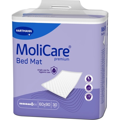MoliCare Bed Mat 8 kapek 60 x 90 cm inkontinenční podložky 30 ks – Zbozi.Blesk.cz