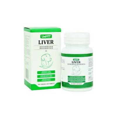 Univit Roboran Liver pro psy a kočky 100 tbl