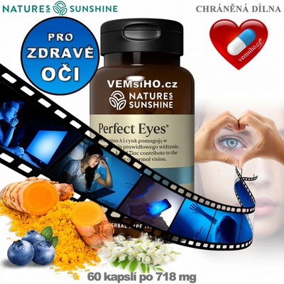 Nature’s Sunshine Perfect Eyes 60 kapslí po 718 mg