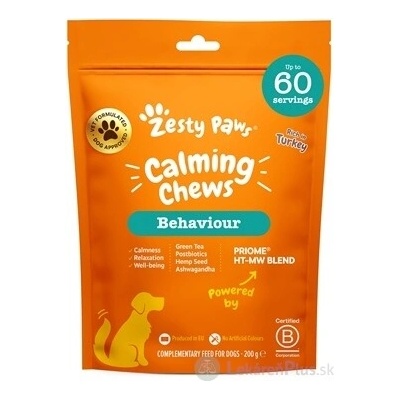 Health & Happiness France Zesty Paws Calming Chews doplnkové krmivo pre psov 1x60 ks