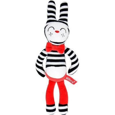 Hencz Toys Hencz Toys v kontrastních barvách králíček červený