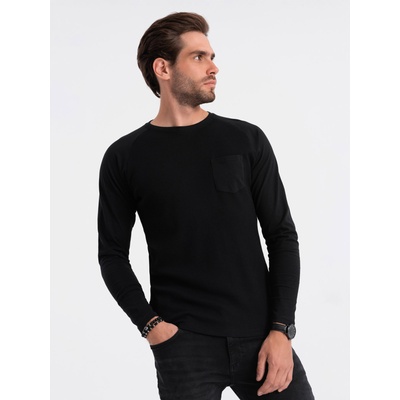 Ombre Clothing Черна мъжка основна риза с джоб Ombre Clothing Ombre Clothing | Cheren | МЪЖЕ | M