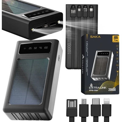 Extralink EPB-092 20000mAh Černá