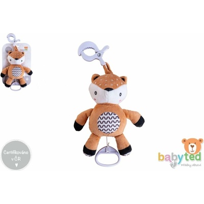 babyted Naťahovací hrací strojček 30 cm záves na postieľku/kočík Srnček
