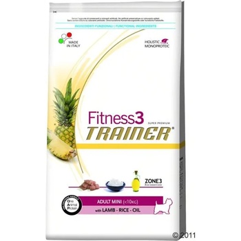 TRAINER Fitness 3 Adult Mini Lamb & Rice 7,5 kg