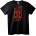 NOONEBRAND Тениска Hellboy червен юмрук - 7XL, Black