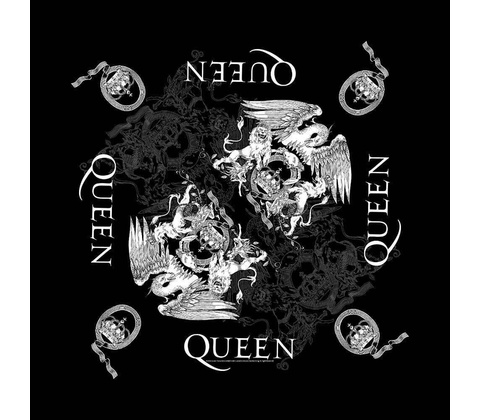 Queen šatka Crest Black