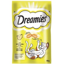 Dreamies maškrty syrové pre mačky 6 x 60 g