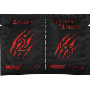 Thermal Grizzly TG Cleaning Wipes (10 броя) Комплект почистващи кърпички за процесор (TG-CW-10)