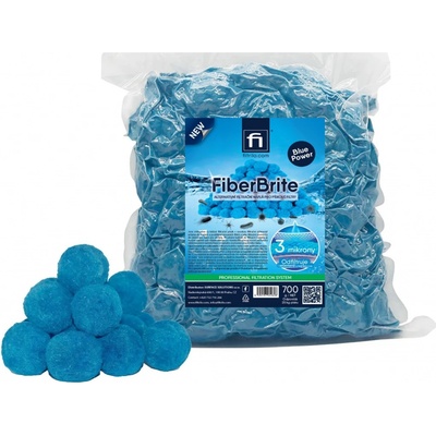 Filtrilo Filtrační kuličky FiberBrite Blue Power pes 50mm, 700g