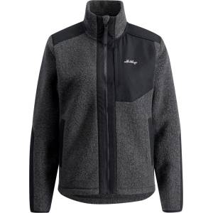 Lundhags Дамско вълнено яке Lundhags Women's Saruk Wool Pile Mid Full Zip Fleece jacket - Charcoal - размер XS (105-6071-0111)