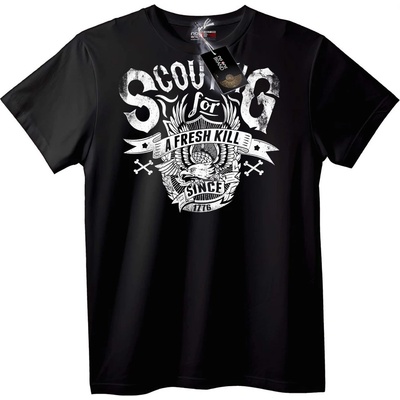 NOONEBRAND Тениска Издирване на Прясна Плячка - 2XL, Black