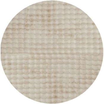 Mila Home Бежов кръгъл килим подходящ за пране ø 80 cm Bubble Cream - Mila Home (HKG-BubbleRoundKrem-80x80)