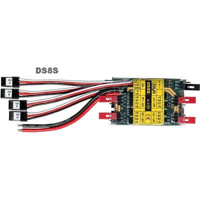 DSYS Electronics Systems DS8S 4 kanálový, 8x spínač / 2x regulátor