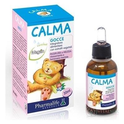 Pharmalife CALMA DROPS GOCCE kvapky pre deti 30 ml