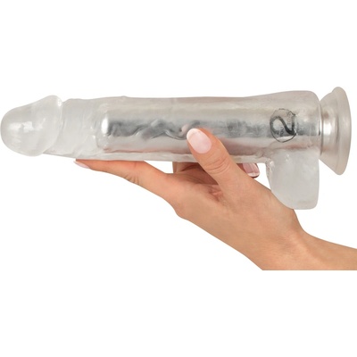 Crystal Dildo Vibrator Clear