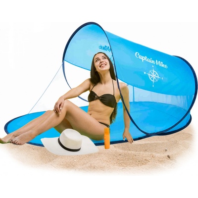Captain Mike POP UP PARAVÁN Modrý