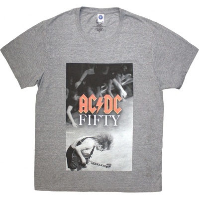 AC/DC tričko Angus Stage Unisex Grey