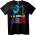 NOONEBRAND Gorillaz Band T-Shirt - 2XL, Black
