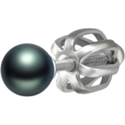 Olivie Stříbrná 5mm náušnice TAHITI 1 ks 8772 Ag 925; ≤0,45 g.