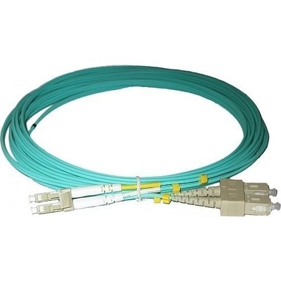 XtendLan FOP-LCSC-D-1-50-OM3 optický LC-SC UPC 50/125 duplex 1m