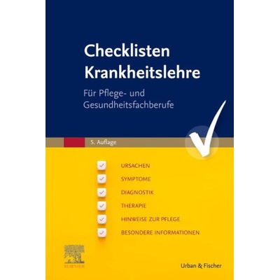 Checklisten Krankheitslehre Elsevier Gmbh,Patricia Neugebauer