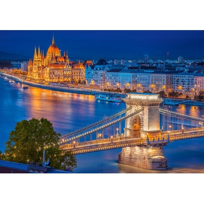 Castorland - Puzzle Budapest by Night - 500 piese